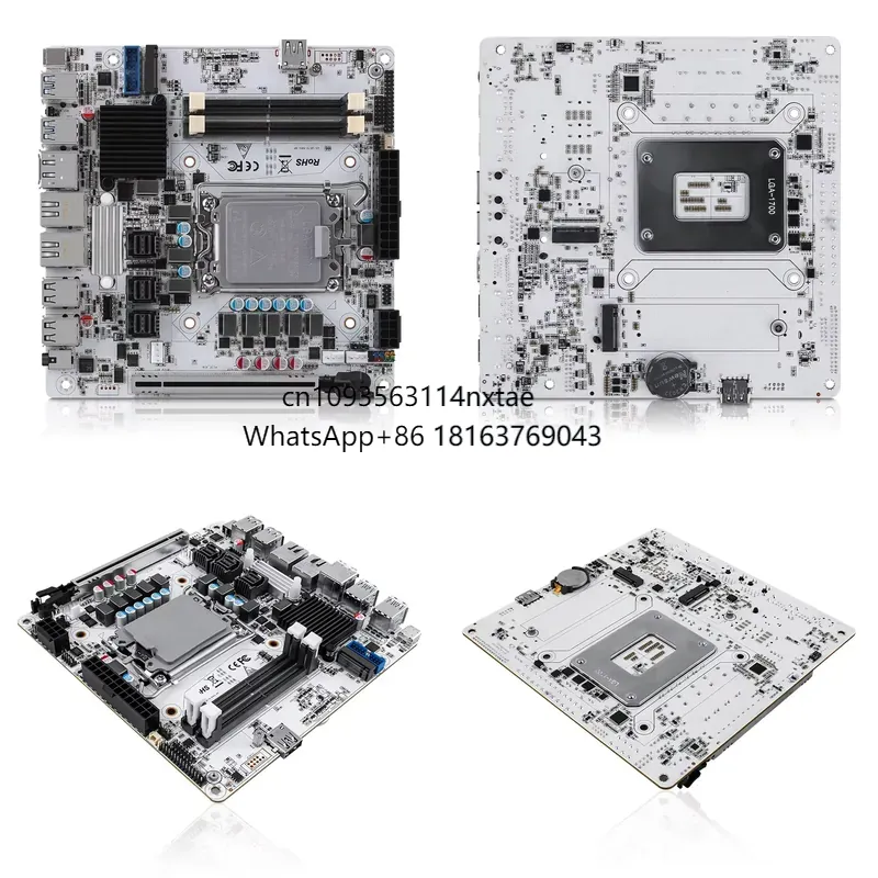 Lga 1700 Ddr5 Itx Motherboard - 2026 Hot! N23 Q670 NAS Motherboard