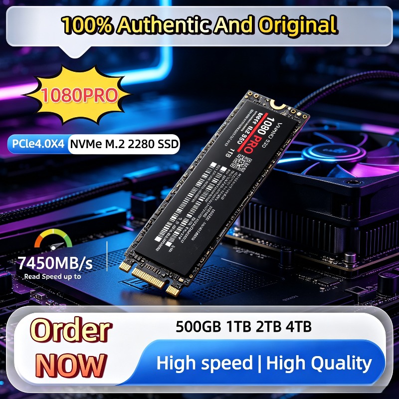 M.2 Nvme 4Tb Pcie 4.0 Ssd - 100% original 1080PRO PCIe 4.0 NVMe