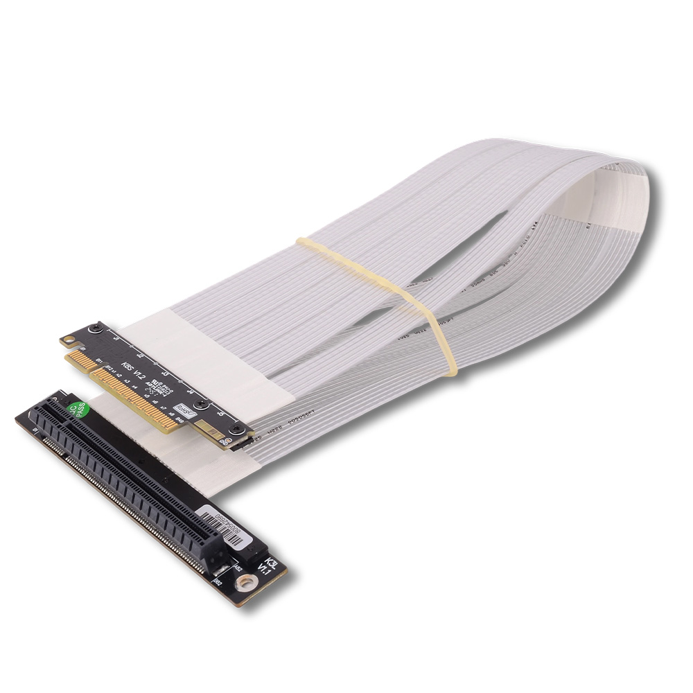 ADT-Link PCI-E 5.0 4.0 3.0 X8  - Pcie 4.0 X16 Riser Cable 90 Degree 评论和价格