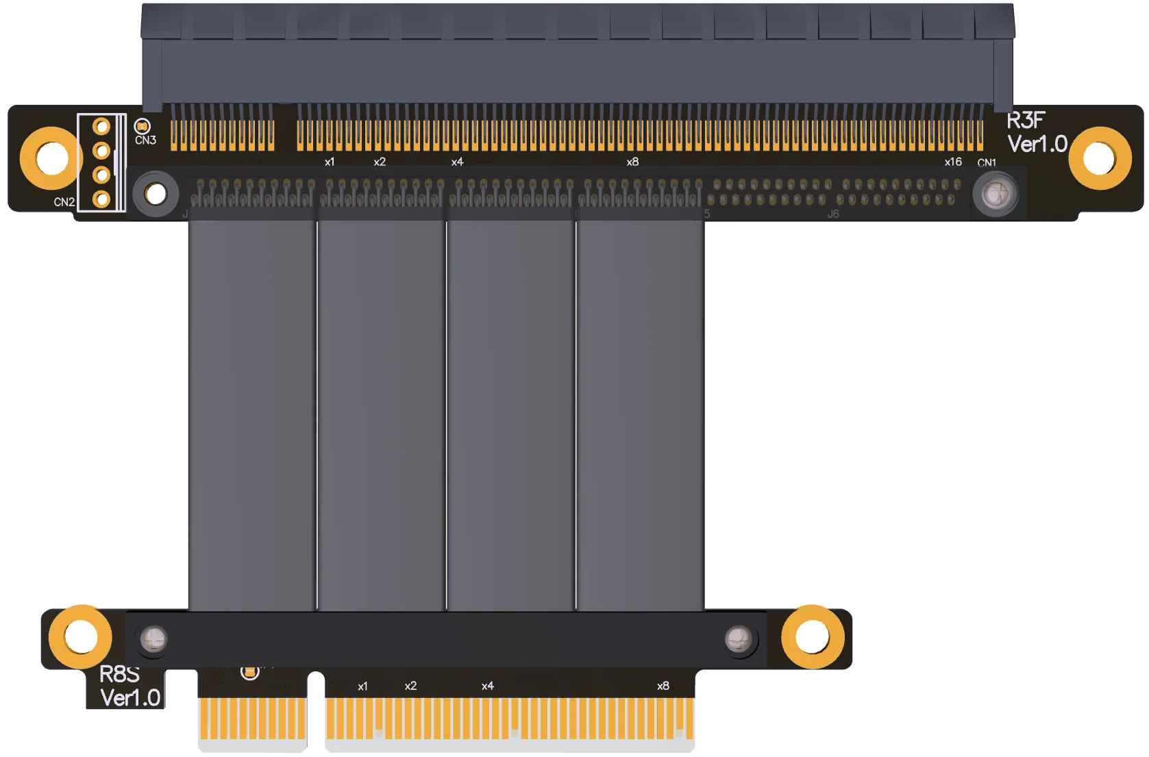 ADT-Link PCI-E 5.0 4.0 3.0 X8  - Pcie 4.0 X16 Riser Cable 90 Degree 评论和价格