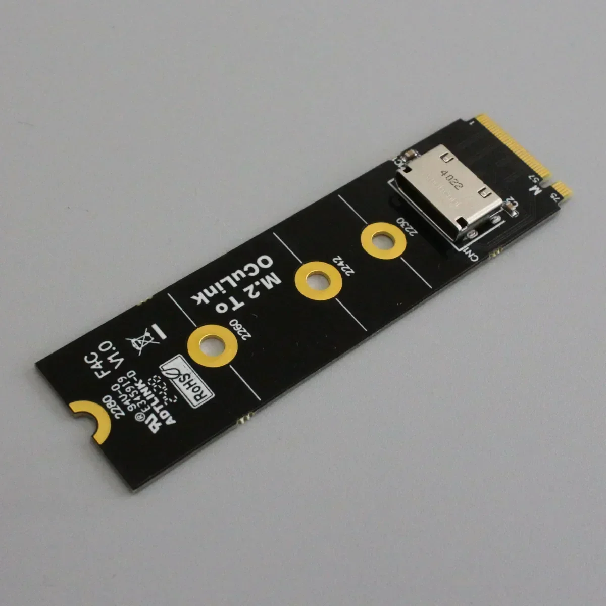 ADT PCIe 4.0 64Gbps OcuLink Ex - External Gpu Dock Pcie 4.0 Oculink 评论和价格