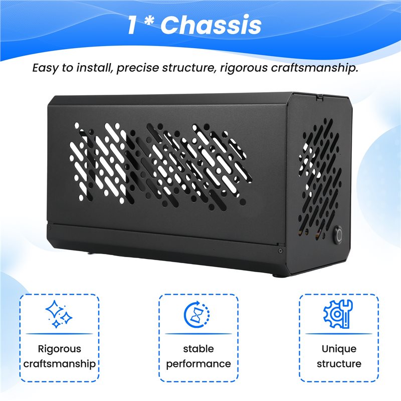 A41Z-Frame Case Chassis For TH - Itx Case Full Aluminum Pcie 4.0 评论和价格