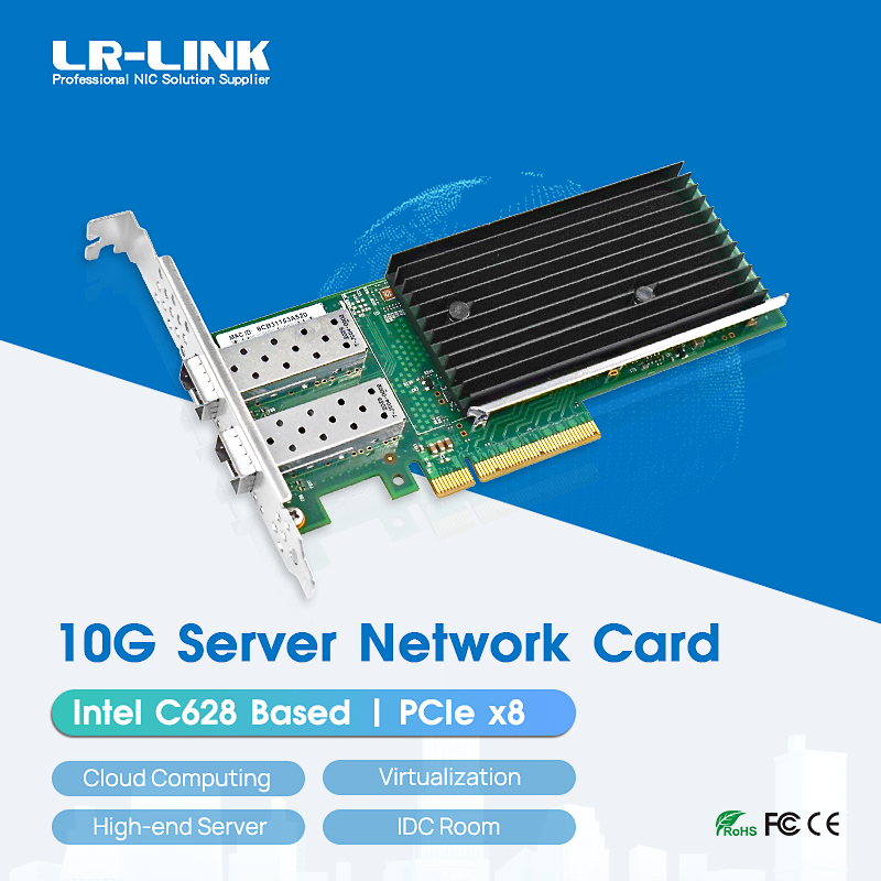 LR-LINK 1010PF-2SFP+ PCIe x8 D - 10Gb Sfp+ Pcie Network Card Dual Port 评论和价格