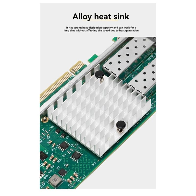 Efficient X520-DA1 Dual Port 1 - 10Gb Sfp+ Pcie Network Card Dual Port 评论和价格